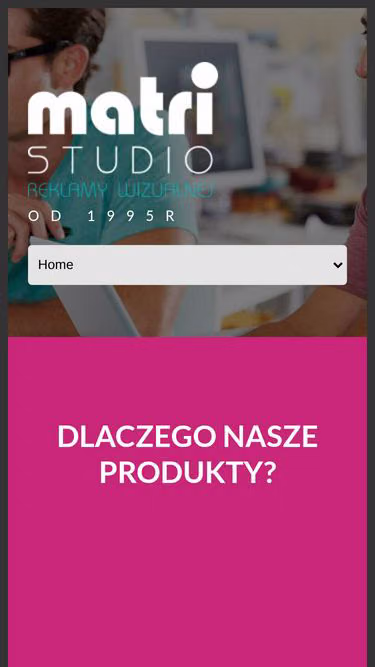 Screenshot of matri.pl