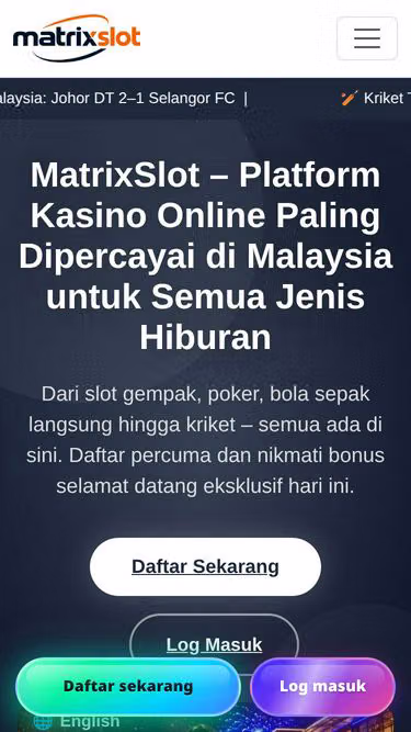 Screenshot of matrixslot.best
