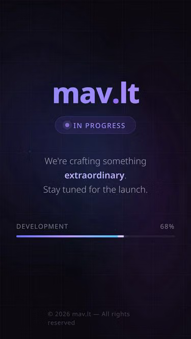 Screenshot of mav.lt