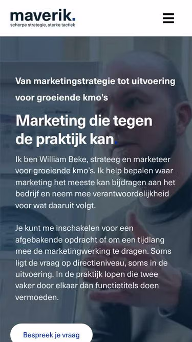 Screenshot of maverik.be