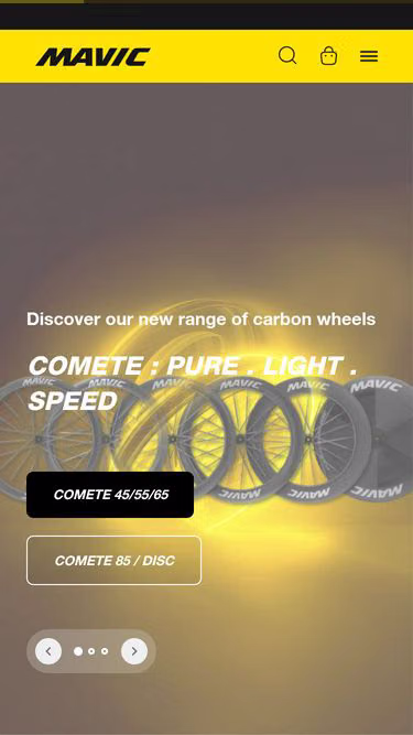 Screenshot of mavic.cn