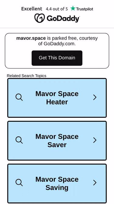 Screenshot of mavor.space