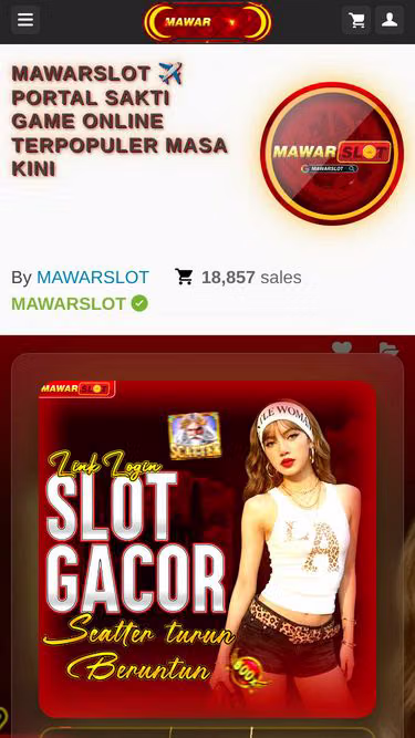 Screenshot of mawarslot.store