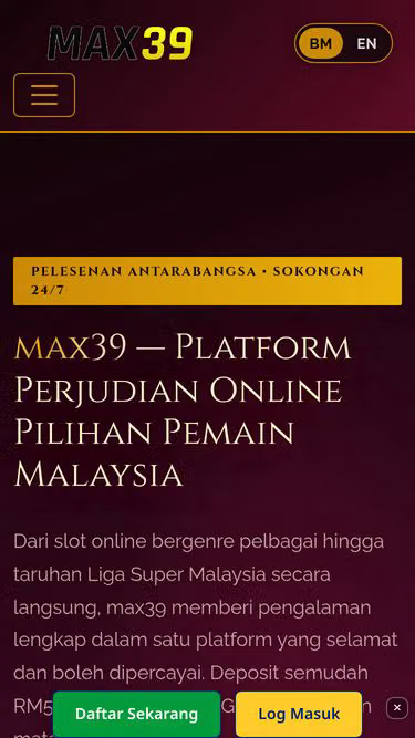 Screenshot of max39.one
