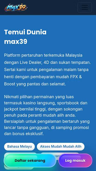 Screenshot of max39.ws