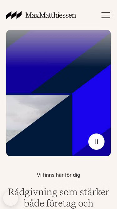 Screenshot of maxdigital.se