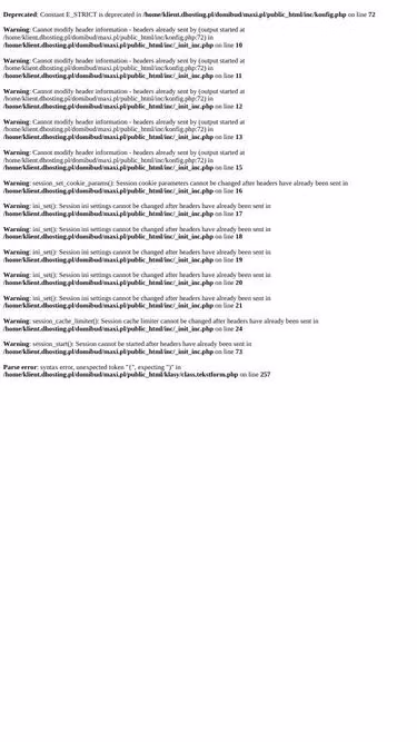 Screenshot of maxi.pl