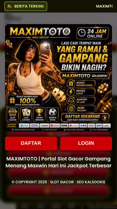 Screenshot of maximtoto.cc
