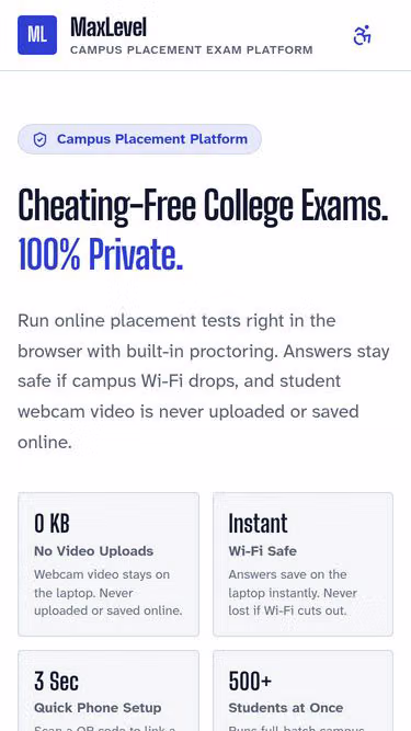 Screenshot of maxlevel.in