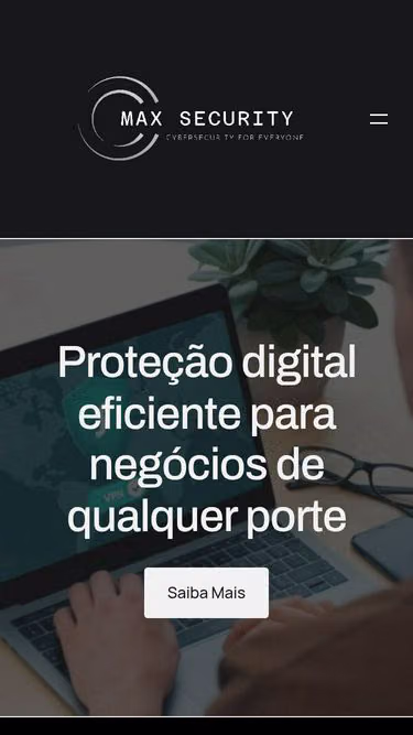 Screenshot of maxsecurity.com.br