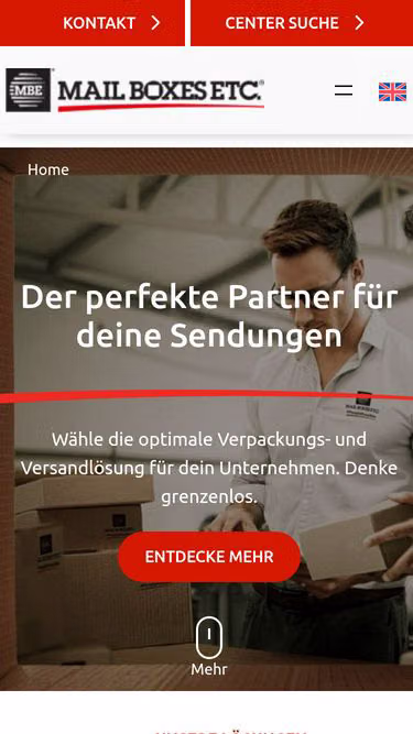 Screenshot of mbe.at