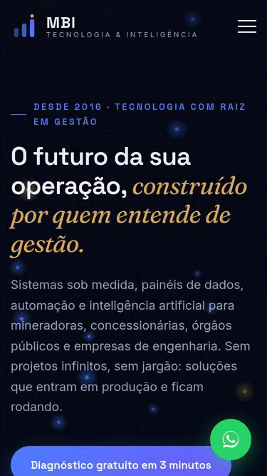 Screenshot of mbi.tec.br