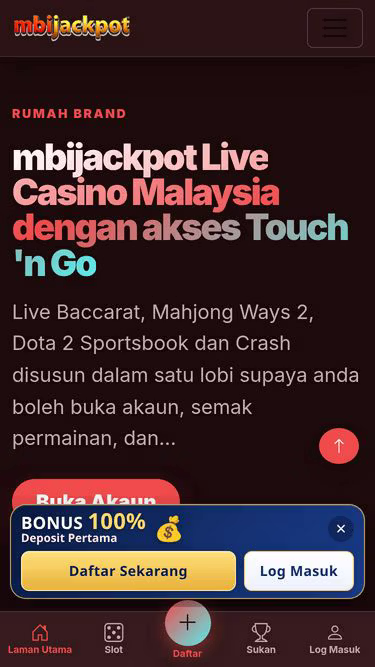 Screenshot of mbijackpot.app