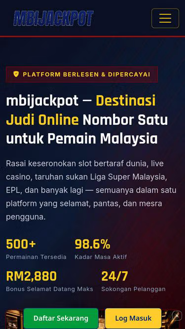 Screenshot of mbijackpot.bar
