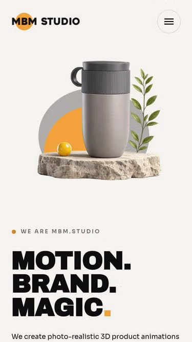 Screenshot of mbm.studio