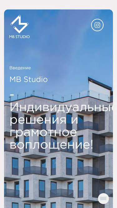 Screenshot of mbstudio.uz