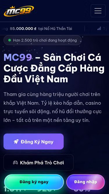 Screenshot of mc99.click
