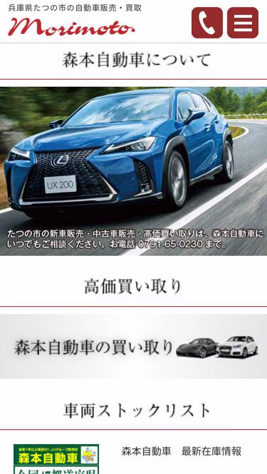 Screenshot of mcar.co.jp
