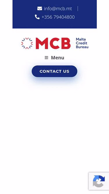 Screenshot of mcb.mt