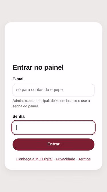 Screenshot of mcdigital.app