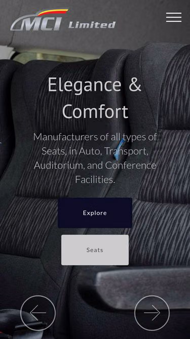Screenshot of mci.co.ke