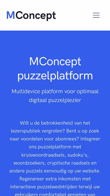 Screenshot of mconcept.be