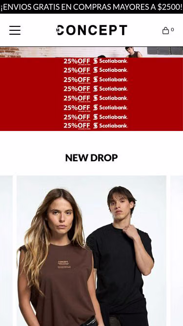 Screenshot of mconcept.com.uy