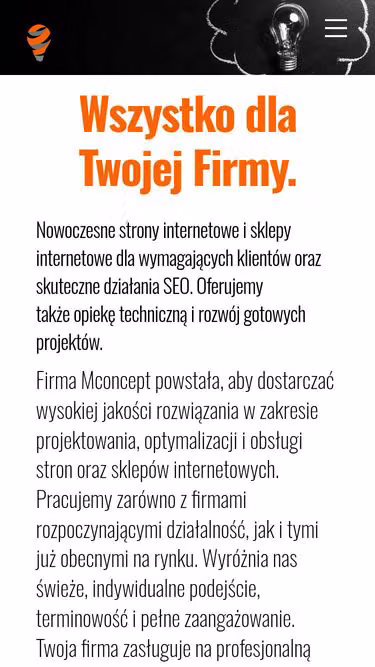 Screenshot of mconcept.pl
