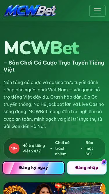 Screenshot of mcwbet.games