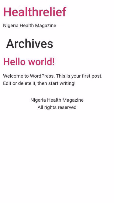Screenshot of mdk.name.ng