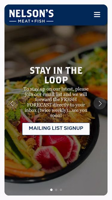 Screenshot of meat.fish