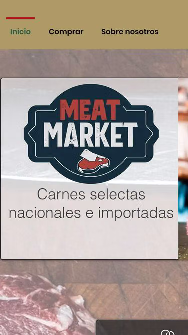 Screenshot of meatmarket.gt