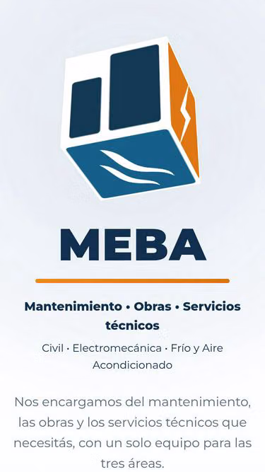 Screenshot of meba.pro