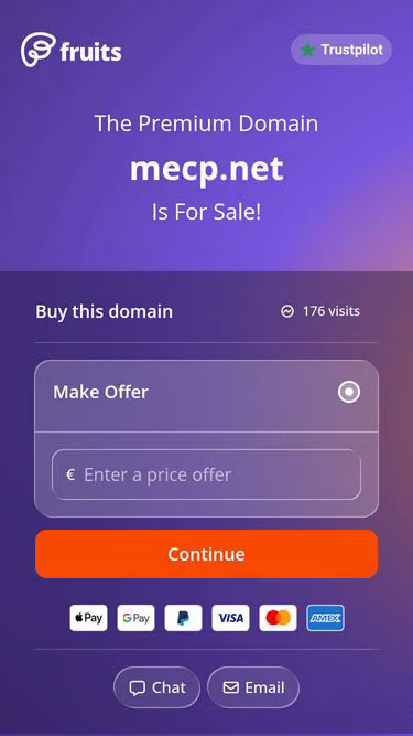 Screenshot of mecp.net