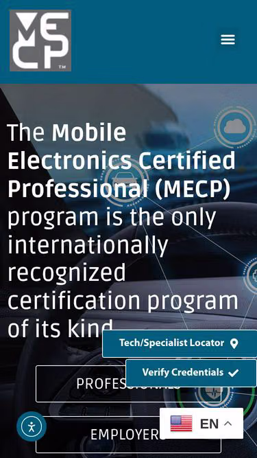 Screenshot of mecp.store
