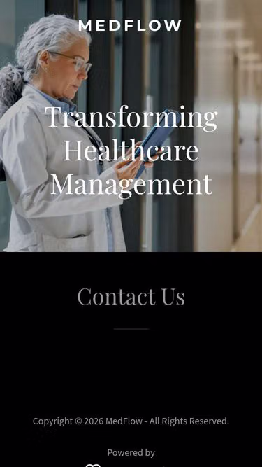 Screenshot of medflow.co.in