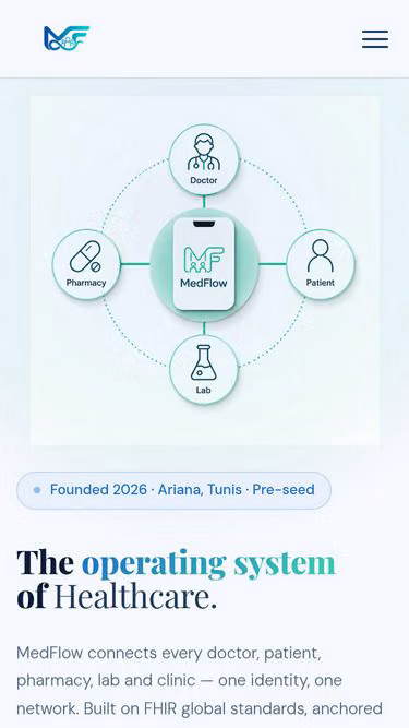 Screenshot of medflow.life