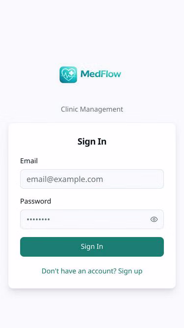 Screenshot of medflow.us