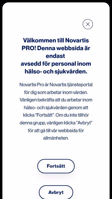 Screenshot of medhub.se