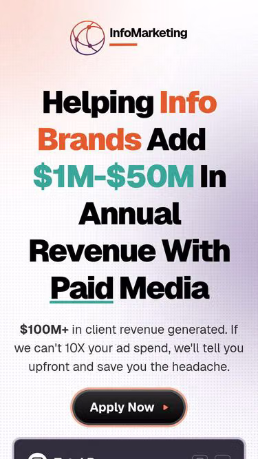 Screenshot of mediabuying.info