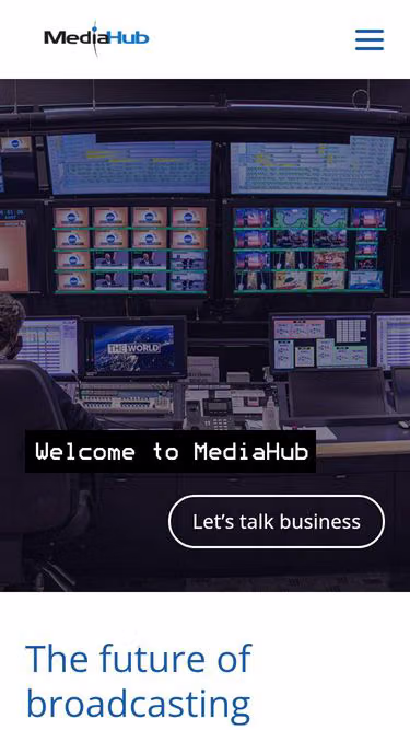 Screenshot of mediahub.tv