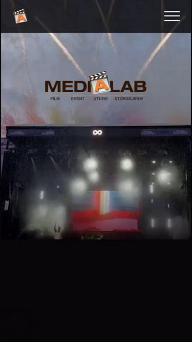 Screenshot of medialab.no