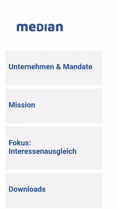 Screenshot of median.de