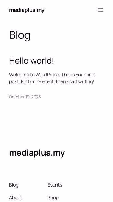 Screenshot of mediaplus.my