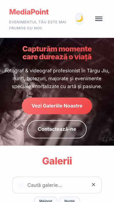 Screenshot of mediapoint.ro