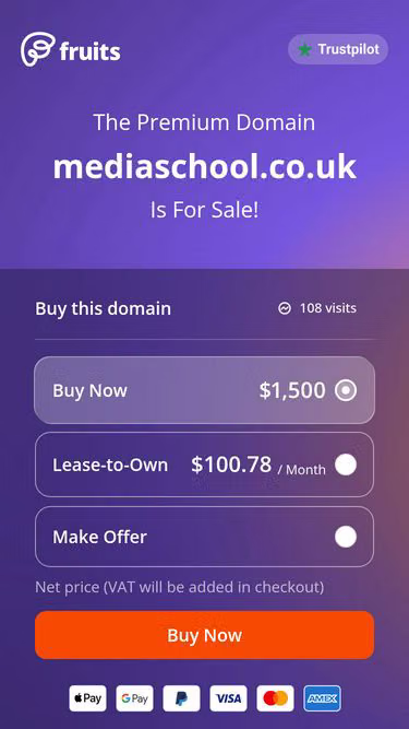 Screenshot of mediaschool.co.uk