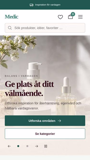 Screenshot of medic.se