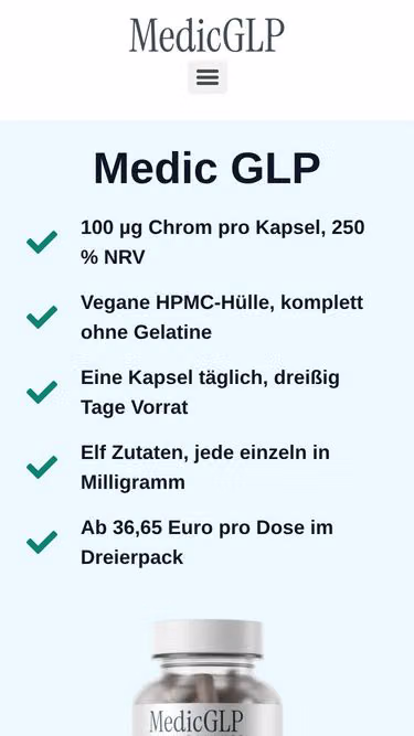 Screenshot of medicglp.at