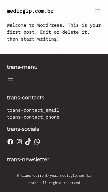 Screenshot of medicglp.com.br