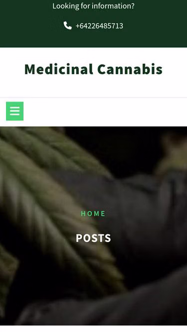 Screenshot of medicinal.co.nz